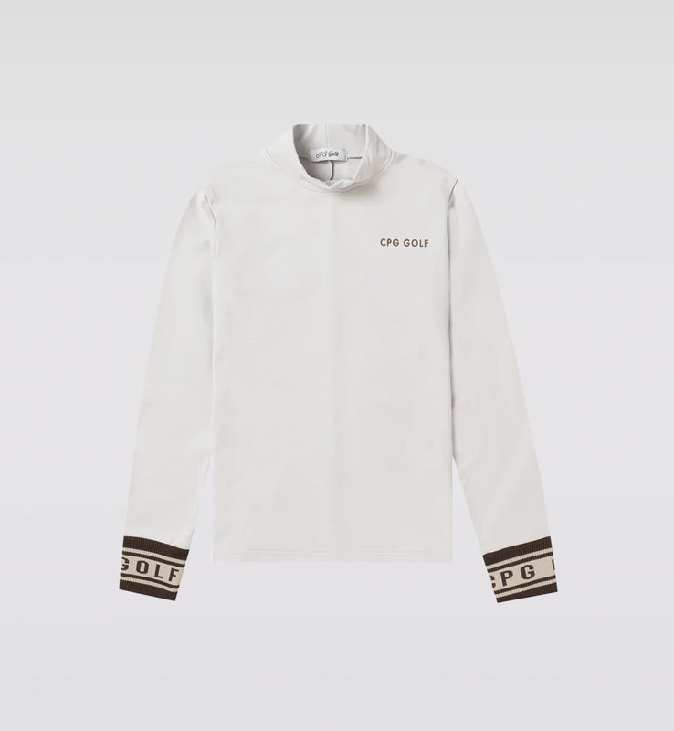 【Sample】RIB LOGO MOCK NECK LS