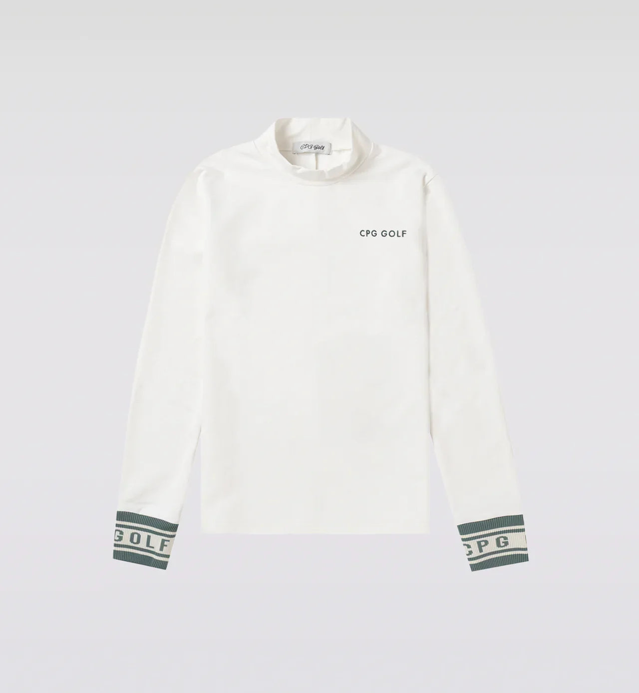 【Sample】RIB LOGO MOCK NECK LS