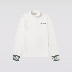 【Sample】RIB LOGO MOCK NECK LS