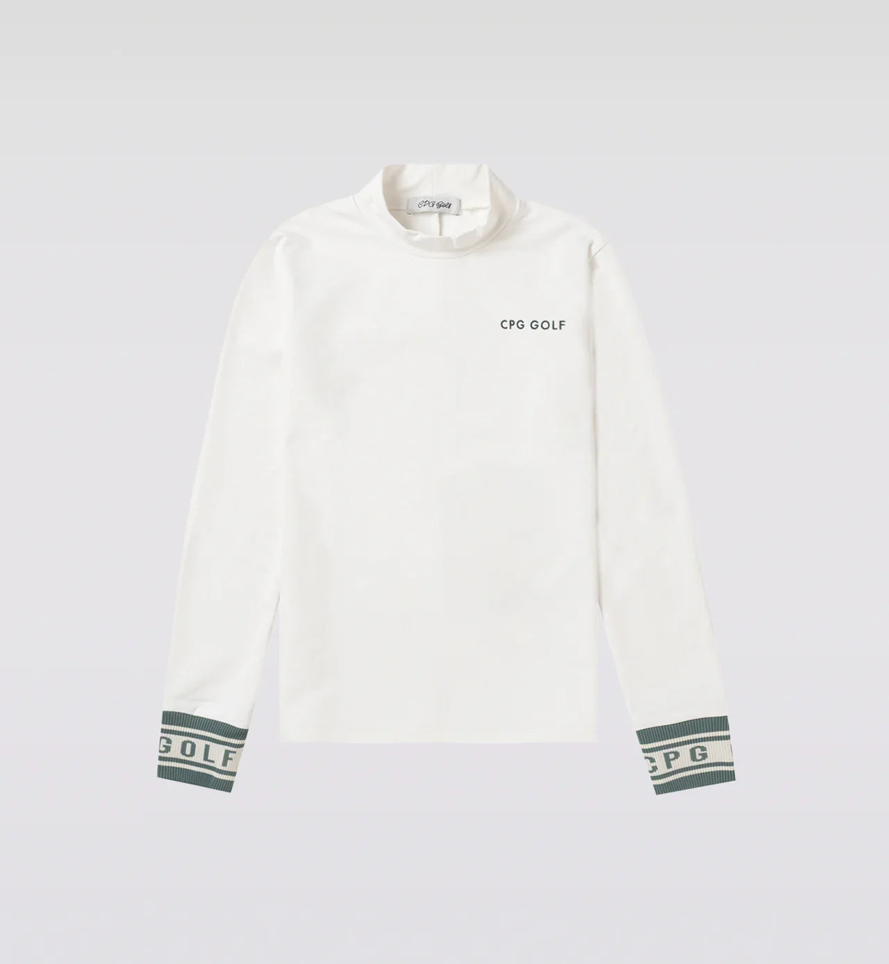 【Sample】RIB LOGO MOCK NECK LS