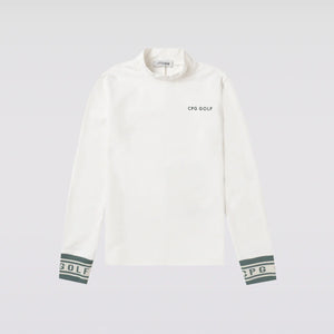 【Sample】RIB LOGO MOCK NECK LS