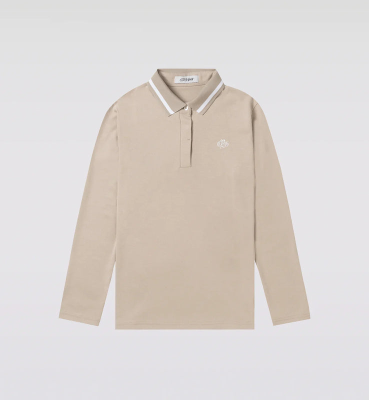 【Sample】SIMPLE POLO LS