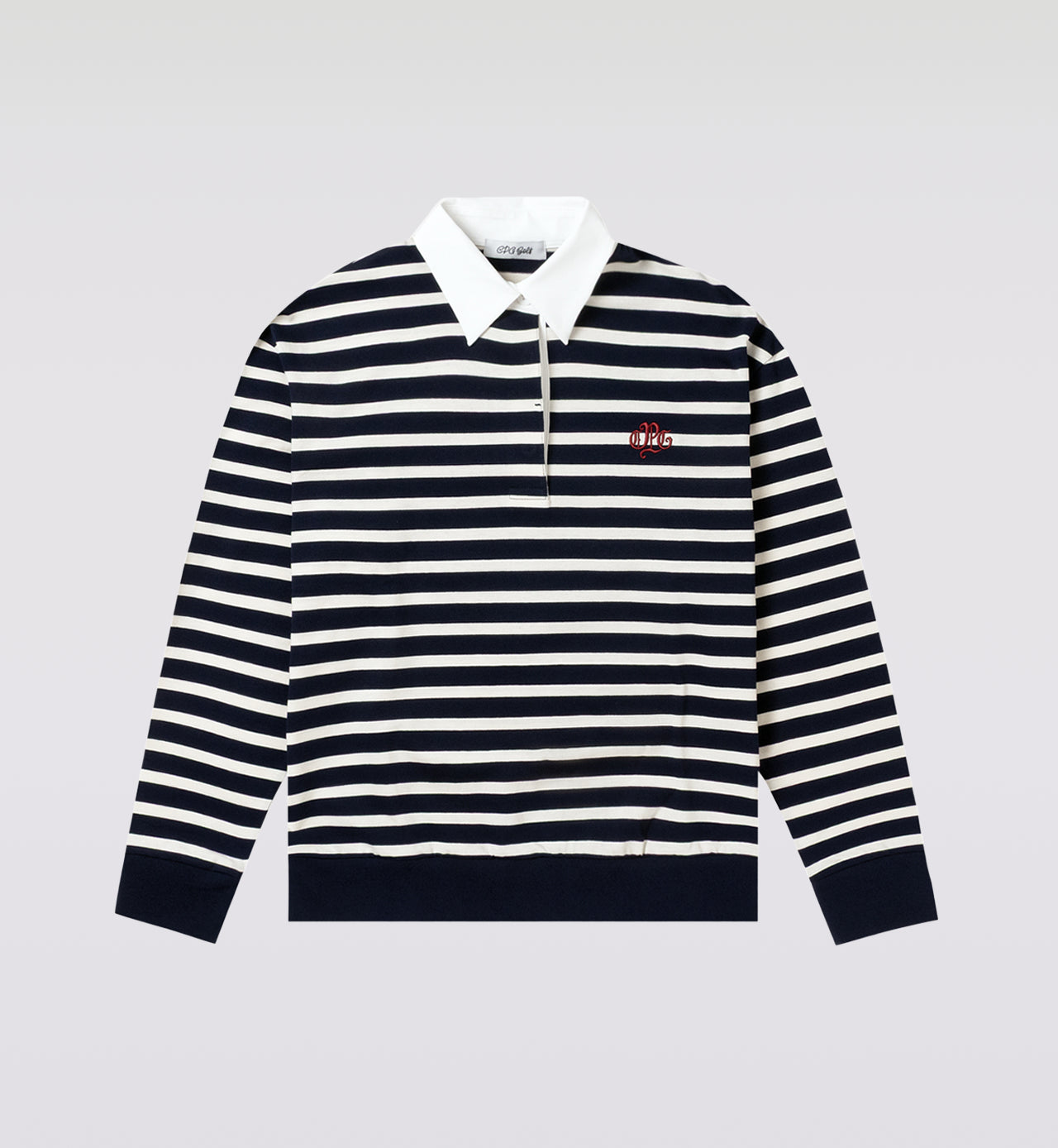 【Sample】BORDER POLO LS