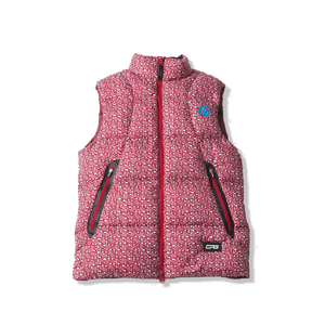 【Sample】ジオメトリック柄シームレスダウンベスト | MEN