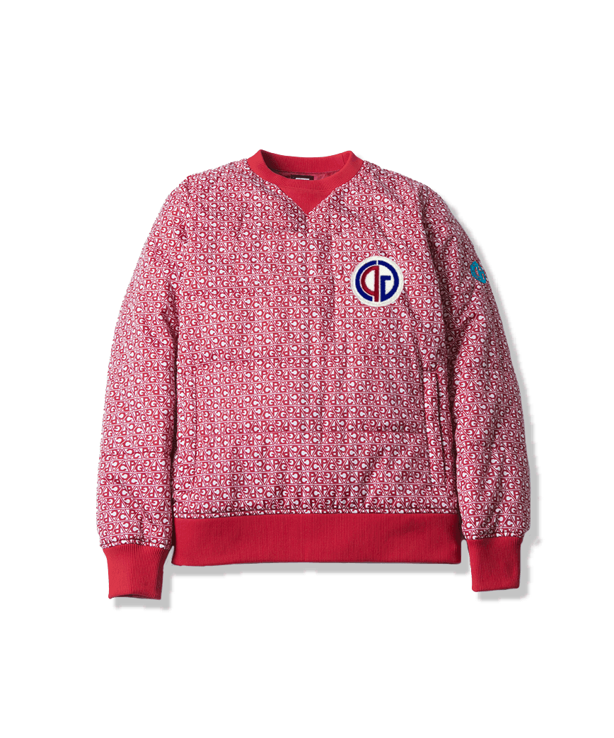 【Sample】ジオメトリック柄中綿スニード | MEN