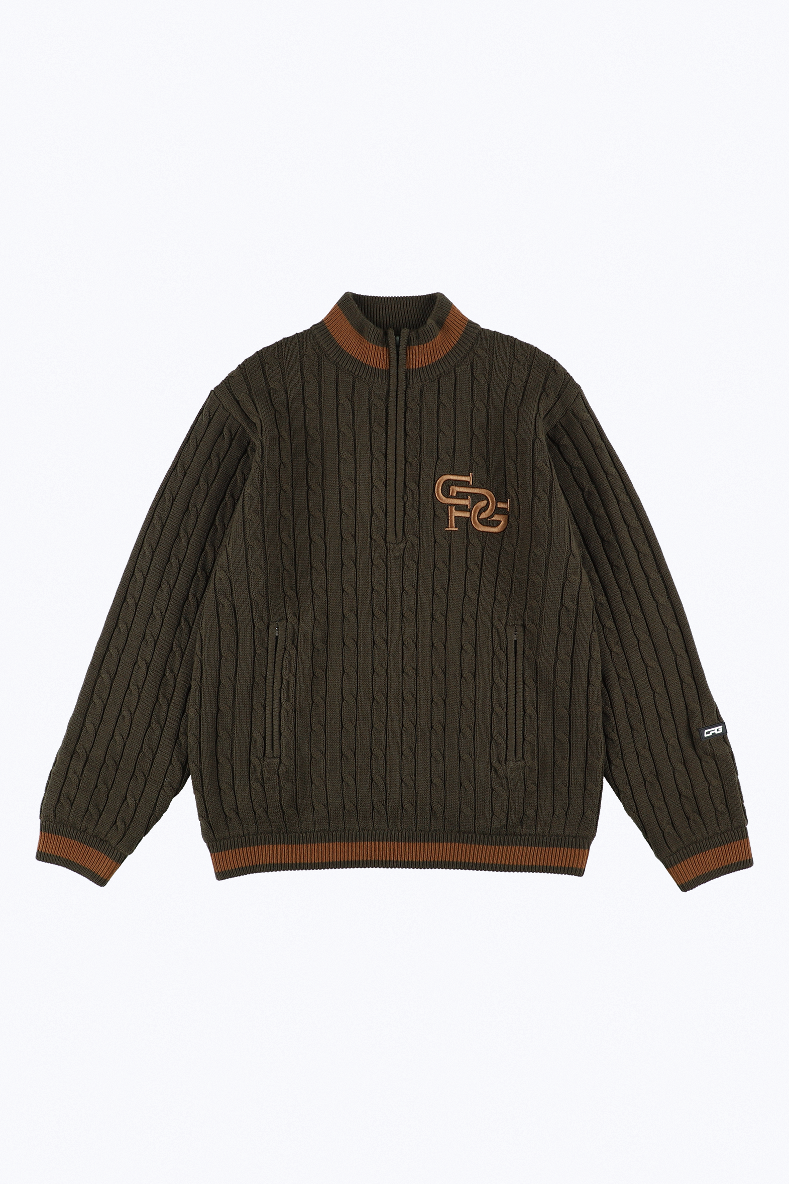 【Sample】ハーフジップニットブルゾン | MEN