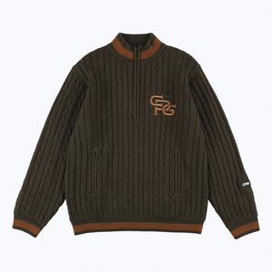 【Sample】ハーフジップニットブルゾン | MEN