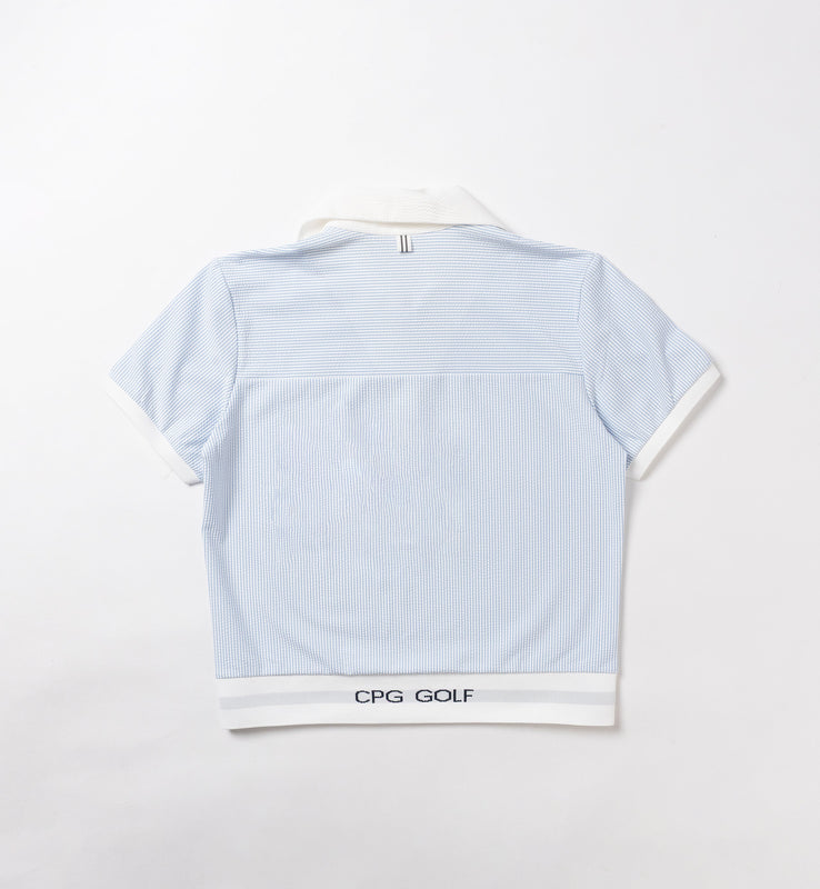 【26SS 新作】Big Collar Zip Up POLO -sample-