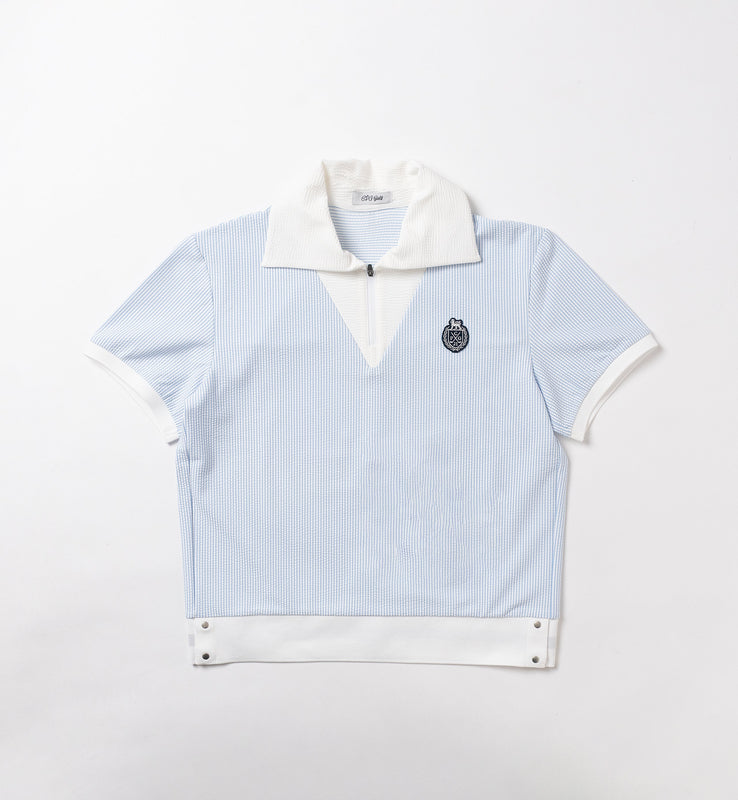 【26SS 新作】Big Collar Zip Up POLO -sample-
