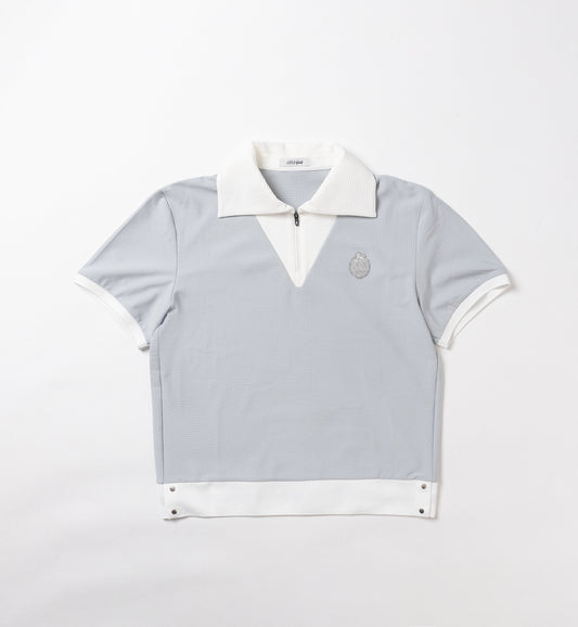 【26SS 新作】Big Collar Zip Up POLO -sample-