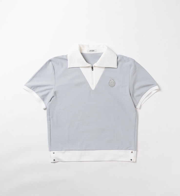 【26SS 新作】Big Collar Zip Up POLO -sample-
