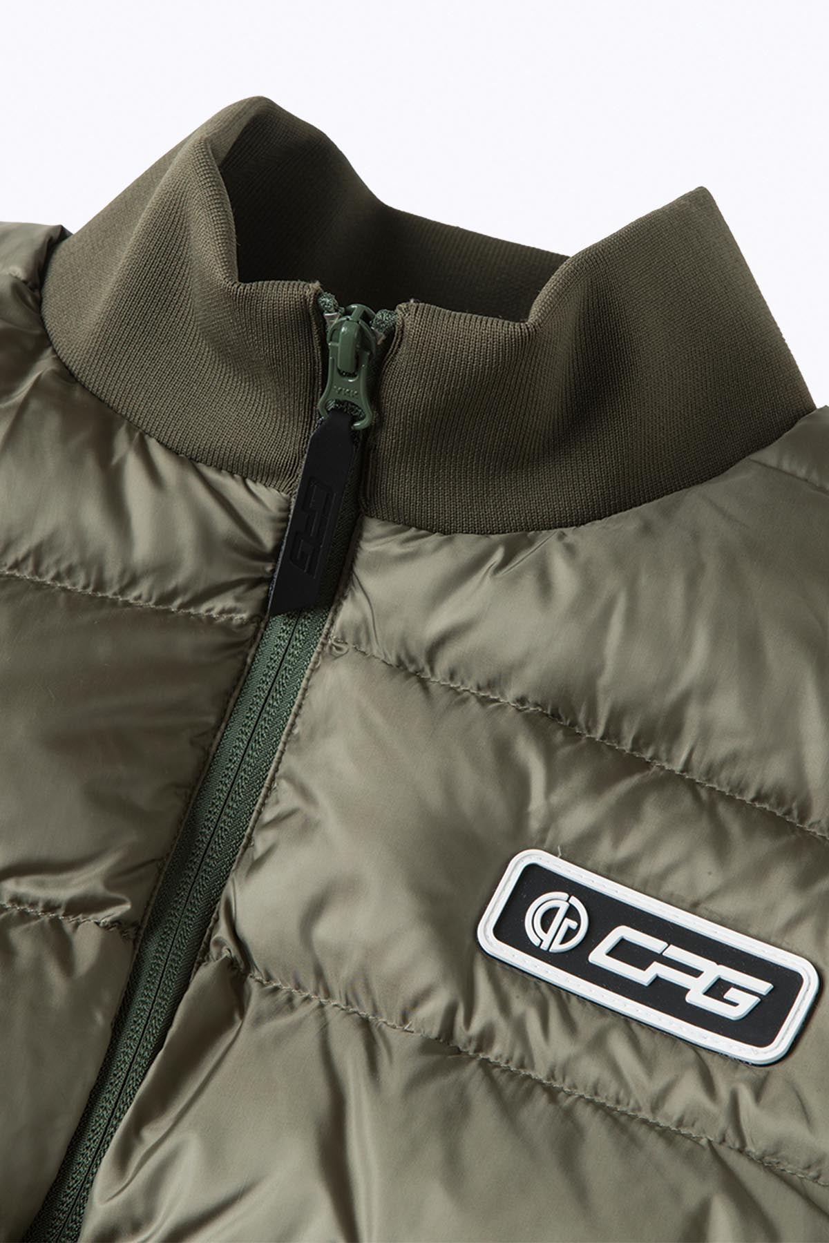 sleeve knit down jacket（スリーブニットダウンジャケット）