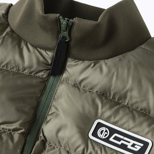 sleeve knit down jacket（スリーブニットダウンジャケット）