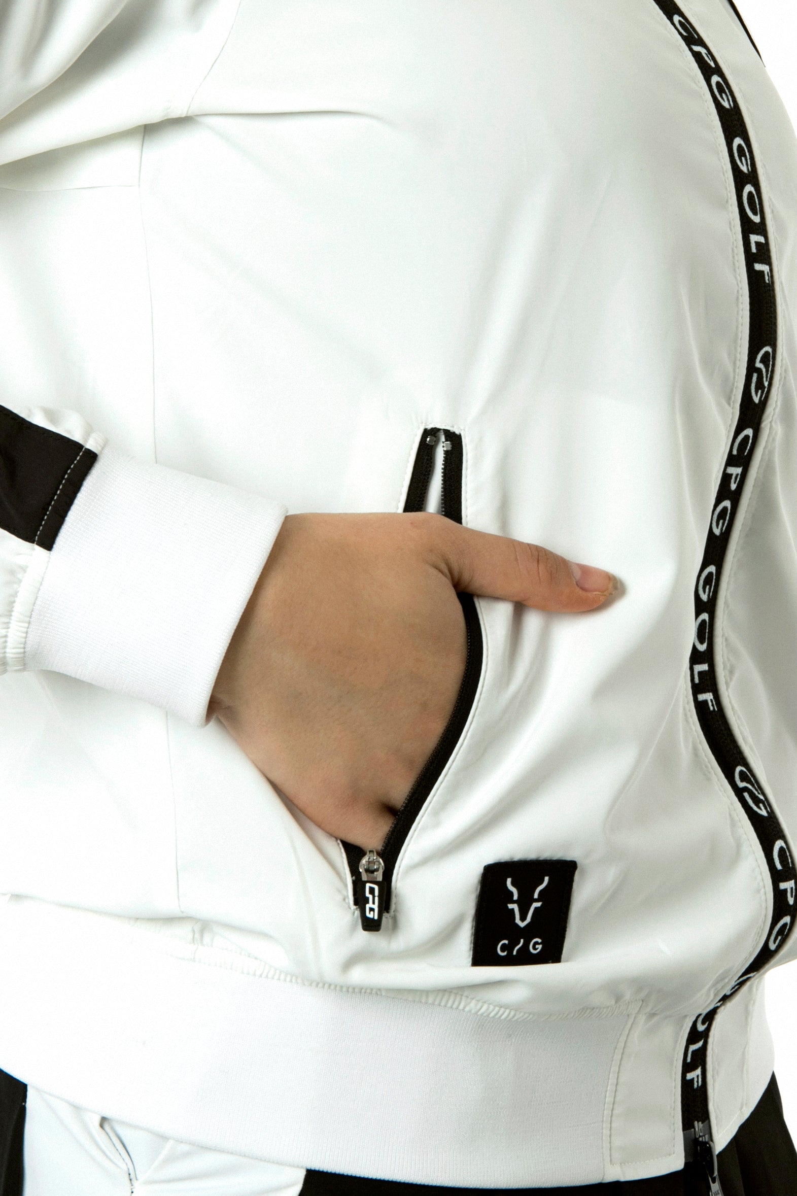 【Sample】ライン切り替えウインドブルゾン