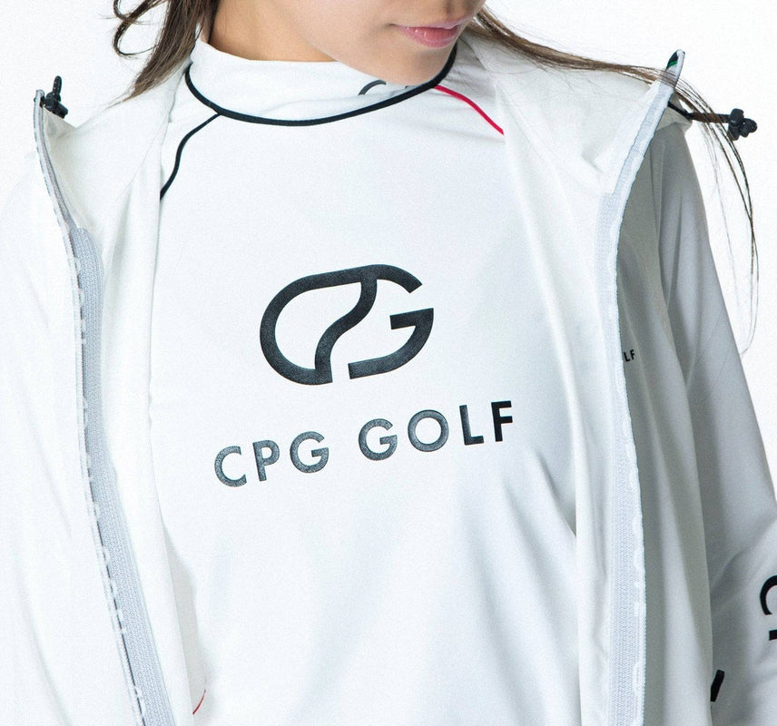 ライン切り替えウインドベスト CPGゴルフ ノースリーブ アウター レディース ゴルフウェア