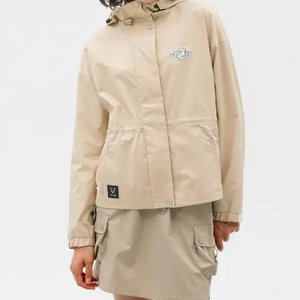 ストレッチ撥水防風透湿フーディープルオーバー -sample-