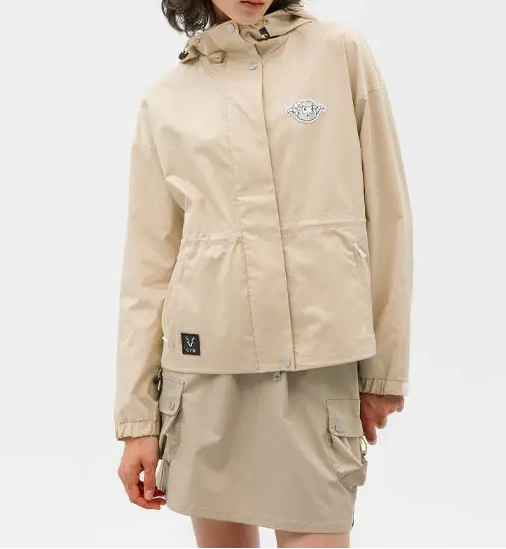 ストレッチ撥水防風透湿フーディープルオーバー -sample-