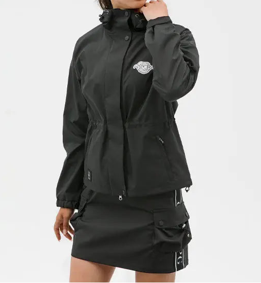 ストレッチ撥水防風透湿フーディープルオーバー -sample-