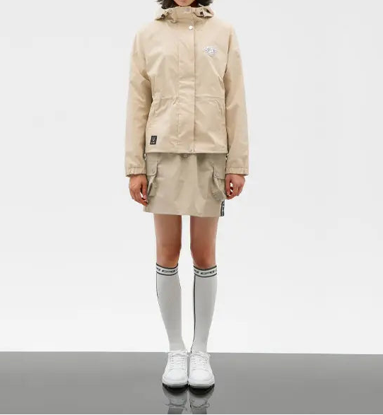 ストレッチ撥水防風透湿フーディープルオーバー -sample-