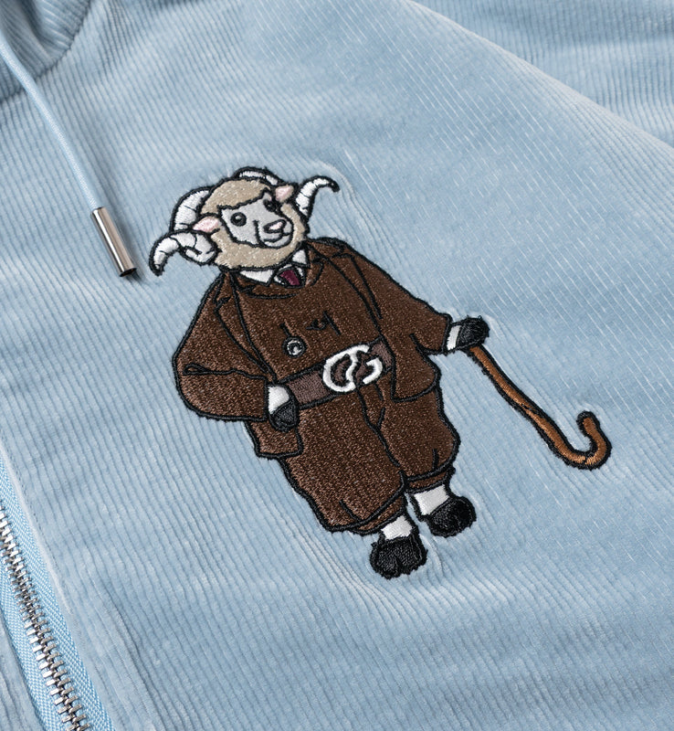 【new arrival】ストレッチコーデュロイフーディプルオーバー-SAMPLE-