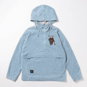 【new arrival】ストレッチコーデュロイフーディプルオーバー-SAMPLE-