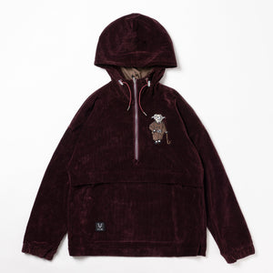 【new arrival】ストレッチコーデュロイフーディプルオーバー-SAMPLE-