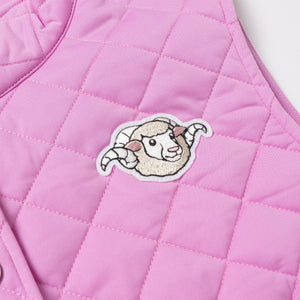 【new arrival】機能中綿キルトベスト-SAMPLE-