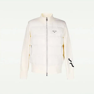 【Sample】ダウン×袖ニットブルゾン