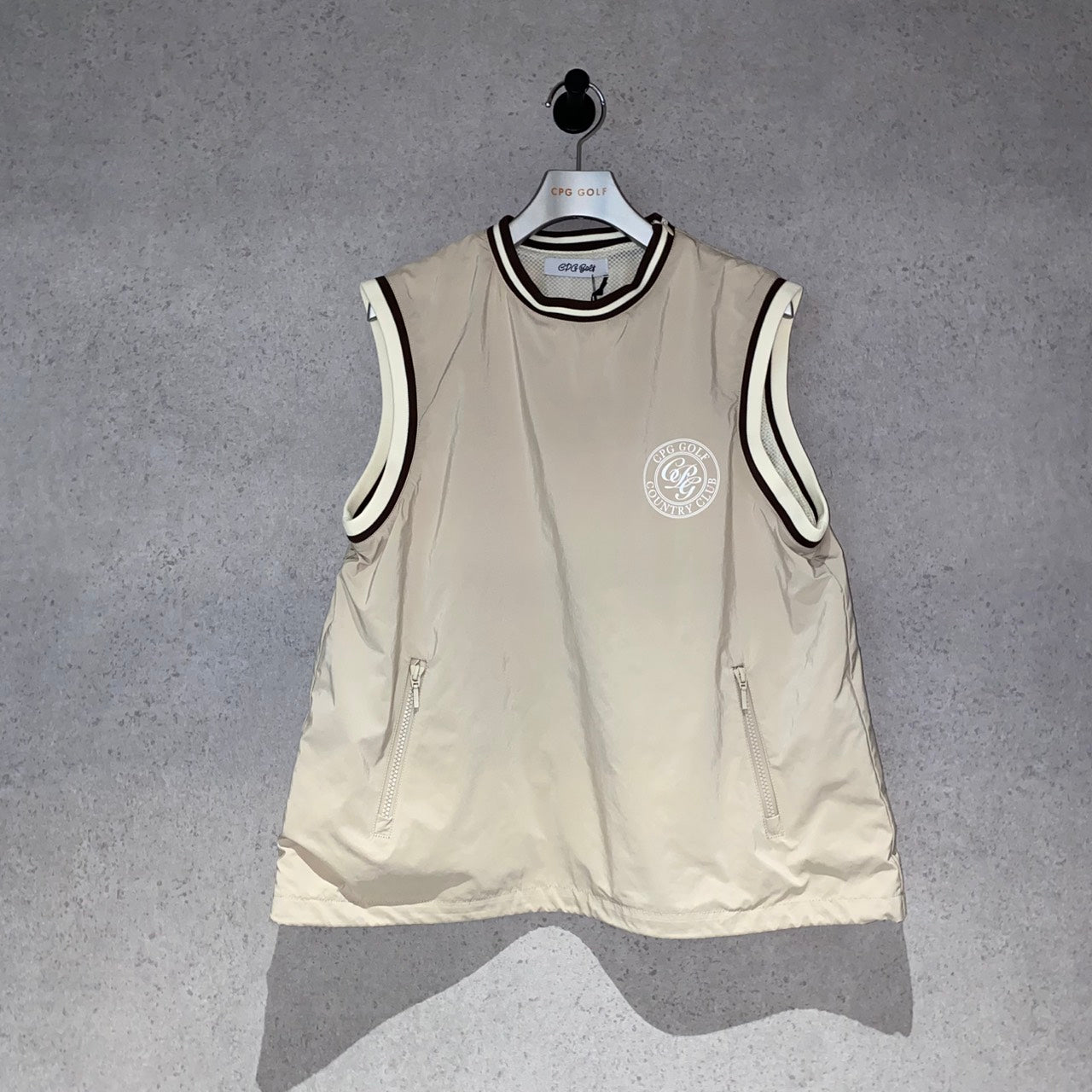 【Sample】BACK LOGO VEST
