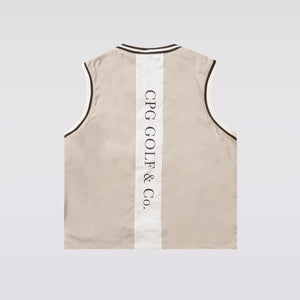 【new arrival】BACK LOGO VEST-SAMPLE-