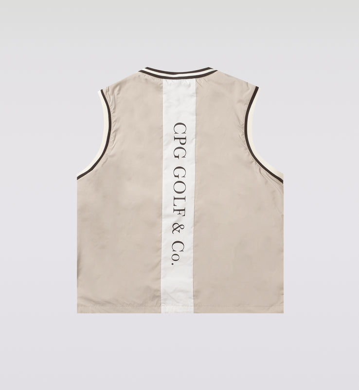 【new arrival】BACK LOGO VEST-SAMPLE-