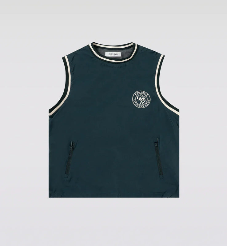 【new arrival】BACK LOGO VEST-SAMPLE-