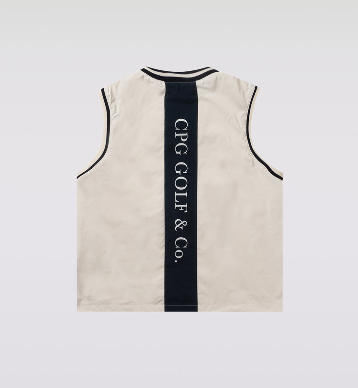 【new arrival】BACK LOGO VEST-SAMPLE-