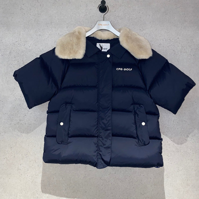 【Sample】QUILTING HALF SLEEVE DOWN JACKT