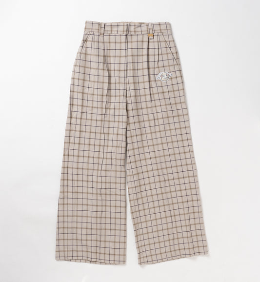 【new arrival】ソフトサーモ混オックスチェックウール混PT-SAMPLE-