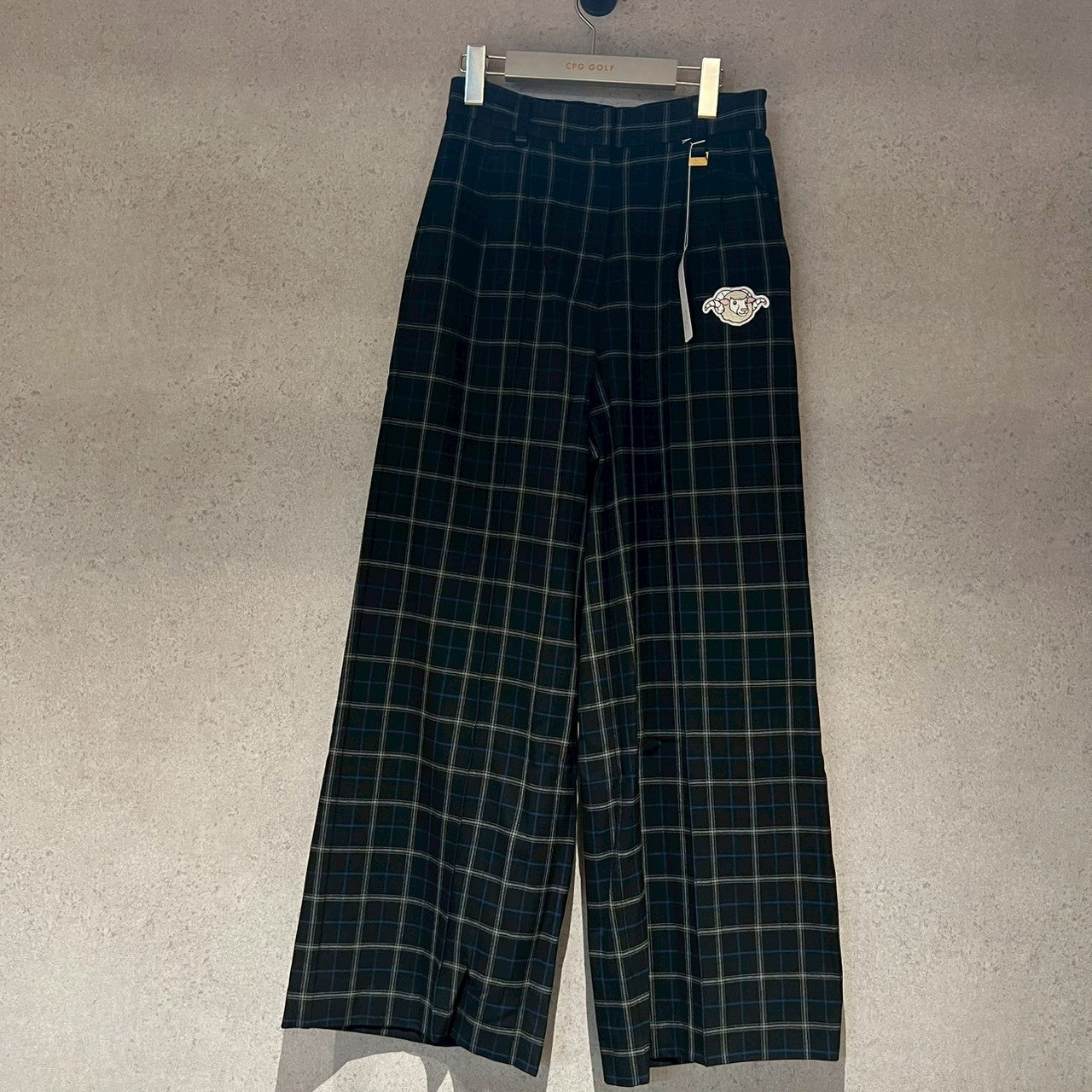 【Sample】ソフトサーモ混オックスチェックウール混PT