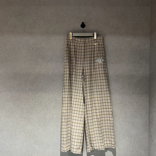 【Sample】ソフトサーモ混オックスチェックウール混PT