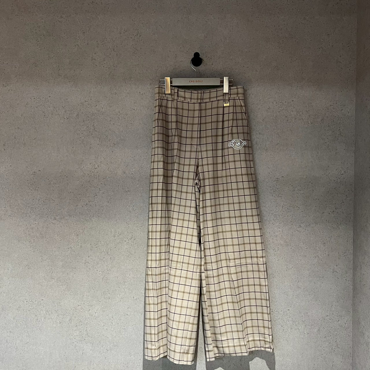 【Sample】ソフトサーモ混オックスチェックウール混PT