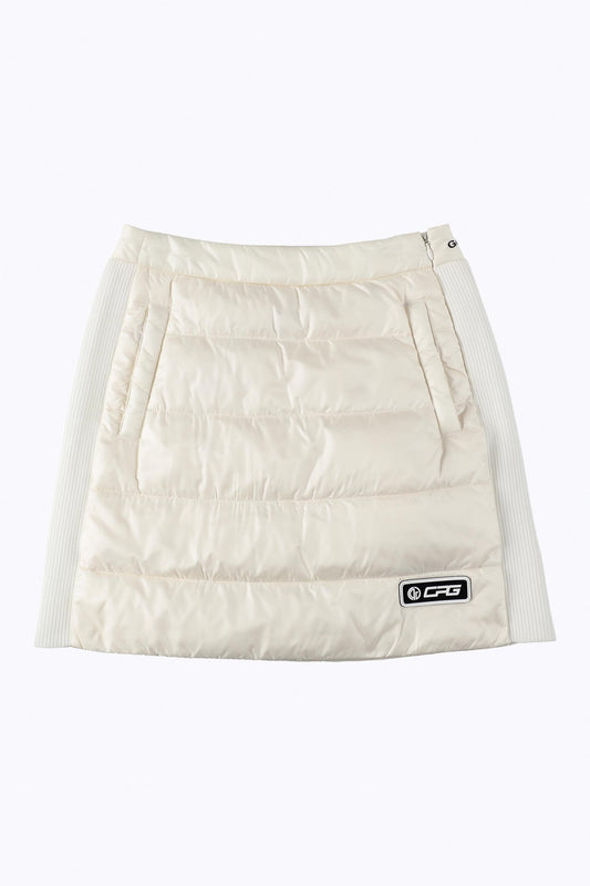 side knit down skirt（サイドニットダウンスカート）