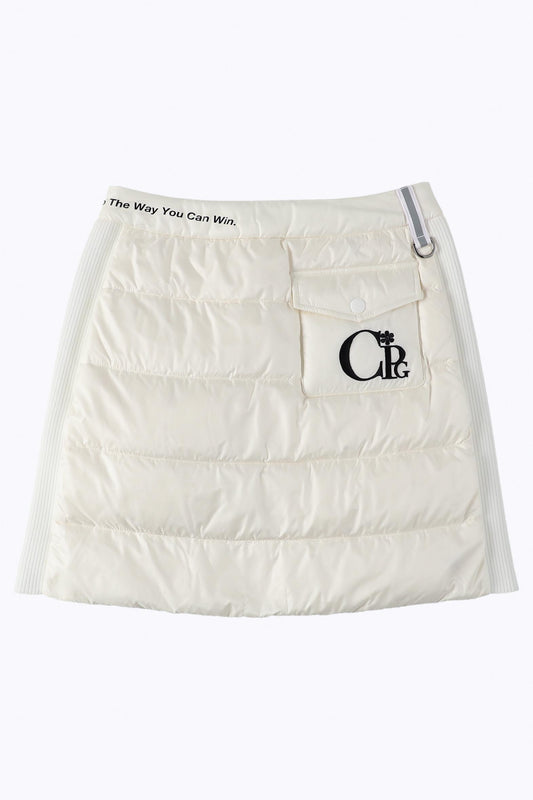 side knit down skirt（サイドニットダウンスカート）