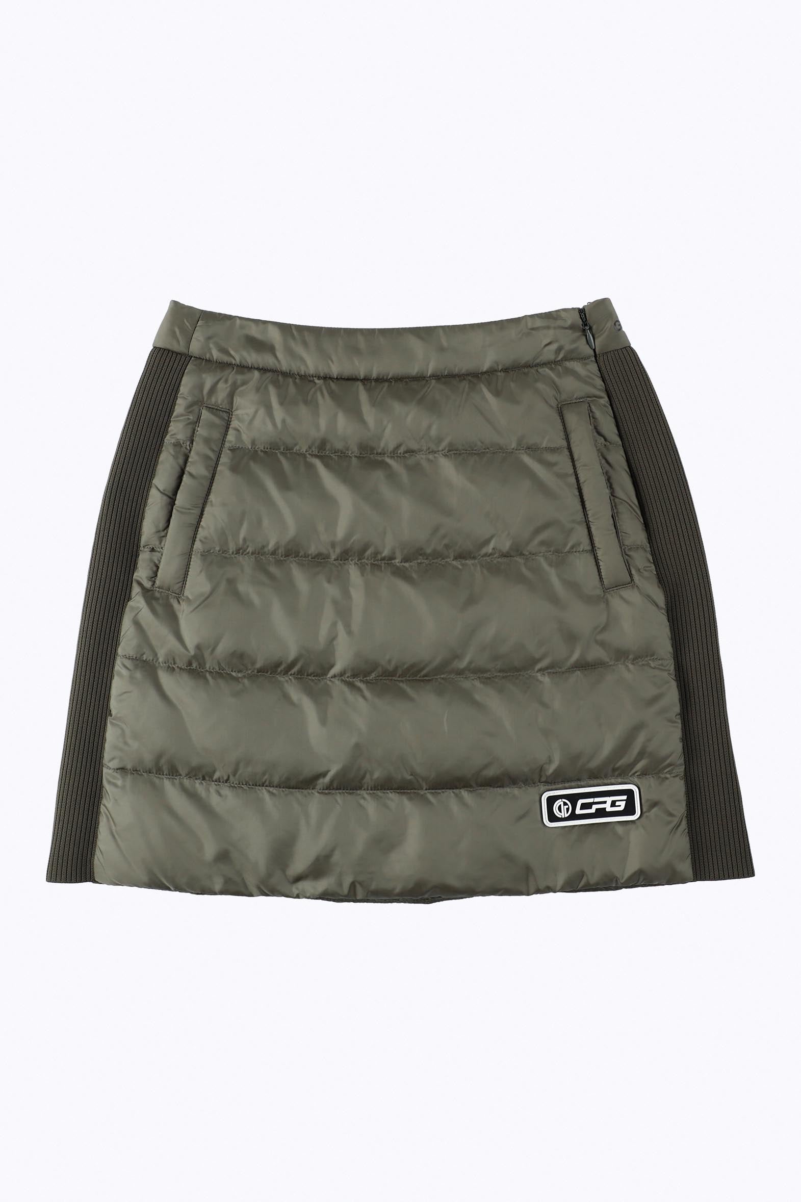 side knit down skirt（サイドニットダウンスカート）