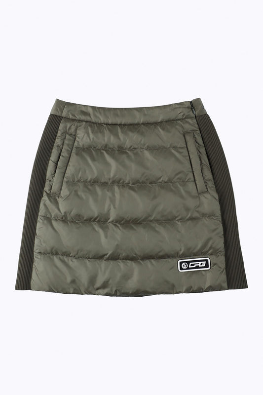 side knit down skirt（サイドニットダウンスカート）