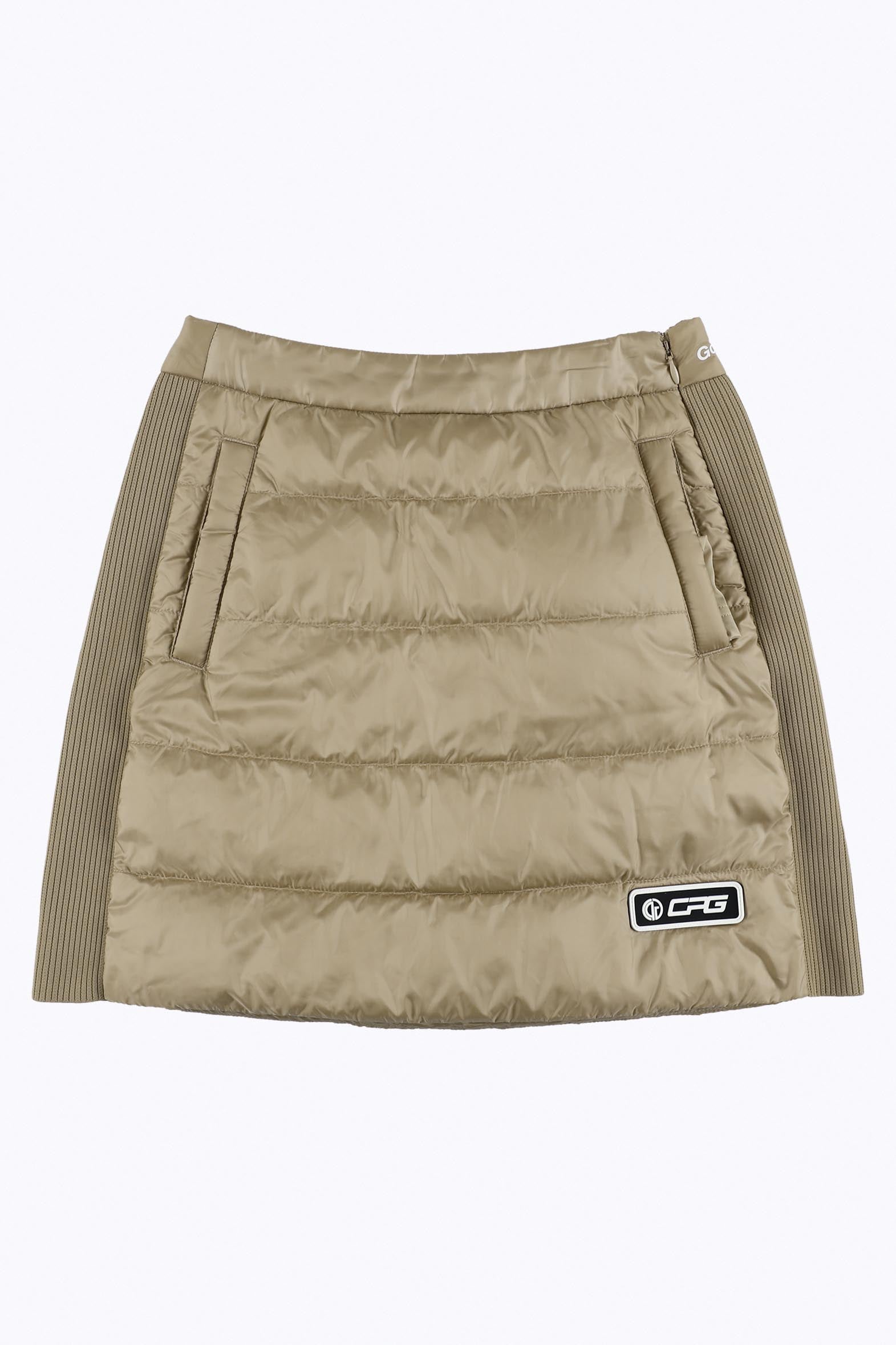 side knit down skirt（サイドニットダウンスカート）