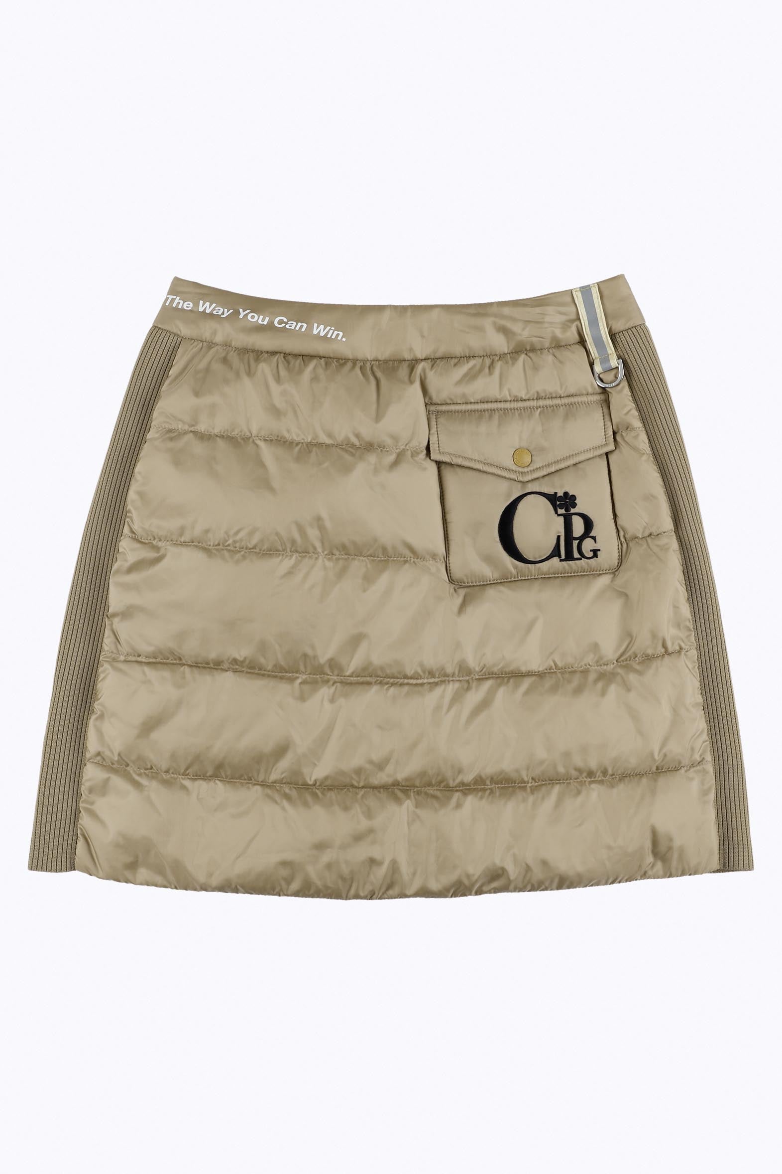 side knit down skirt（サイドニットダウンスカート）