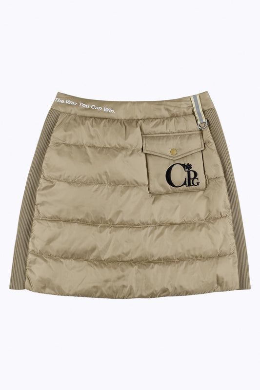 side knit down skirt（サイドニットダウンスカート）