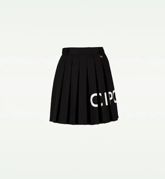CPG＊ストレッチプリーツスカート ストレッチタッサー ランダムプリーツスカート