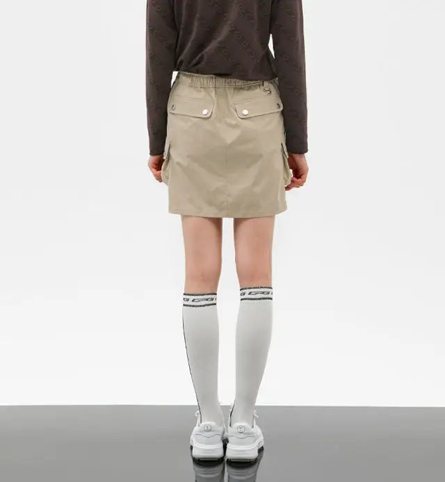 【Sample】モックネックロゴプリントLS