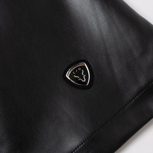 【new arrival】ベルト付きフェイクレザーストレッチスカート-SAMPLE-