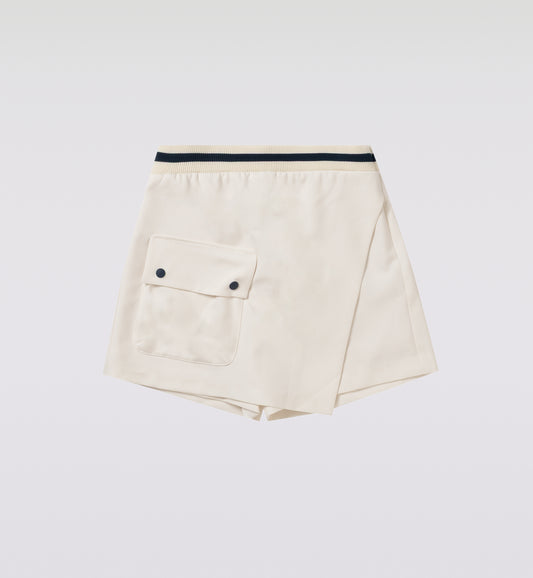 【new arrival】RAP SKIRT FRONT POCKET SKIRT-SAMPLE-