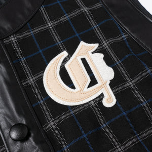 【new arrival】オックスチェックウール混OP-SAMPLE-